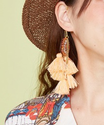 チャイハネ | 【チャイハネ】ビッグタッセルイヤーフック(イヤーカフ)