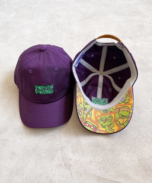 MARKEY'S(マーキーズ)の「【FRUIT OF THE LOOM×タートルズ】別注KIDS CAP(キャップ・キッズ・パープル/グリーン/チャコール・FREE)」の3枚目の写真