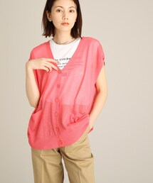 THE SHOP TK （ザ ショップ ティーケー ）の「◆リネン混シアーベスト（ベスト）」