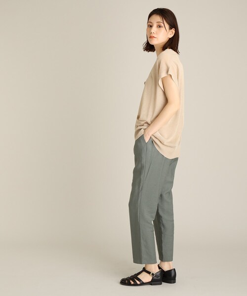 THE SHOP TK (ザ ショップ ティーケー )の「◆リネン混シアーベスト(ベスト・レディース・ライトブルー/ブラック/ライトベージュ/ピンク系・12)」の20枚目の写真