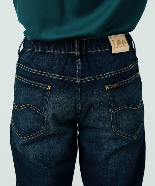 Lee(リー)の「Lee/リー WEB限定 イージー ワイドテーパードパンツ(デニムパンツ・メンズ・インディゴブルー/ブルー/ダークインディゴブルー/ブラック系その他・SMALL/MEDIUM/LARGE/X-LARGE)」の5枚目の写真