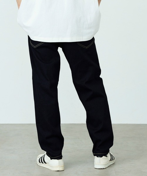 Lee(リー)の「Lee/リー WEB限定 イージー ワイドテーパードパンツ(デニムパンツ・メンズ・インディゴブルー/ブルー/ダークインディゴブルー/ブラック系その他・SMALL/MEDIUM/LARGE/X-LARGE)」の10枚目の写真