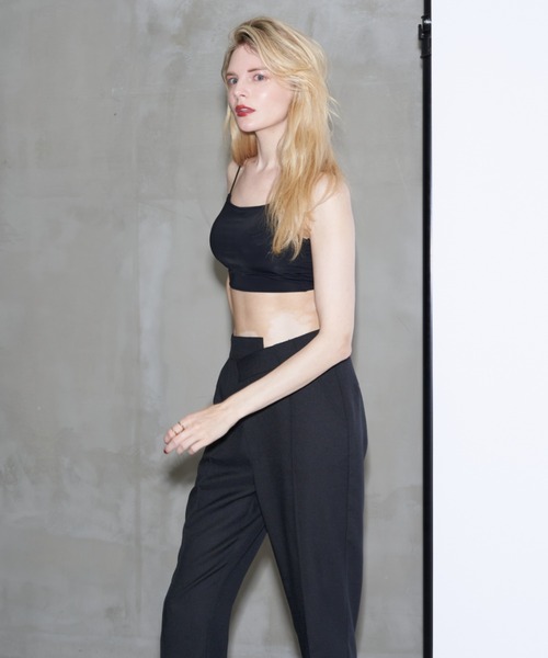 Solace（ソレイス）の「【入荷禁止】バックオープンベアトップ（チューブトップ・レディース・ホワイト/ブラック/グリーン/ナチュラル・FREE）」の5枚目の写真