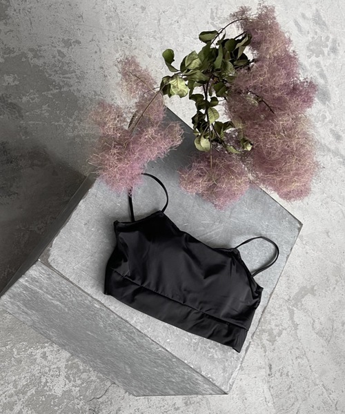 Solace（ソレイス）の「【入荷禁止】バックオープンベアトップ（チューブトップ・レディース・ホワイト/ブラック/グリーン/ナチュラル・FREE）」の14枚目の写真