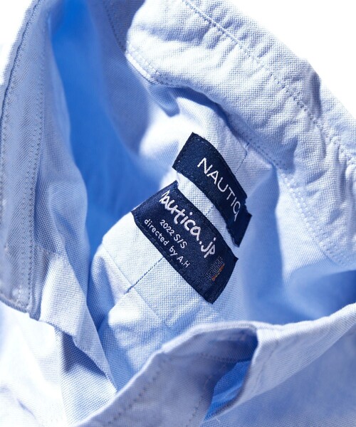 NAUTICA（ノーティカ）の「NAUTICA/ノーティカ Oxford BD S/S Shirt（シャツ/ブラウス・メンズ・ホワイト/イエロー/サックスブルー・MEDIUM/LARGE/X-LARGE/XX-LARGE）」の7枚目の写真
