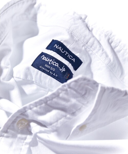 NAUTICA（ノーティカ）の「NAUTICA/ノーティカ Oxford BD S/S Shirt（シャツ/ブラウス・メンズ・ホワイト/イエロー/サックスブルー・MEDIUM/LARGE/X-LARGE/XX-LARGE）」の14枚目の写真