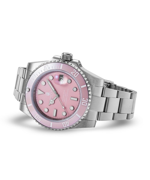 A BATHING APE（アベイシングエイプ）の「TYPE 1 BAPEX M（アナログ腕時計・メンズ・サックスブルー/ピンク/オレンジ/グリーン・FREE）」の9枚目の写真