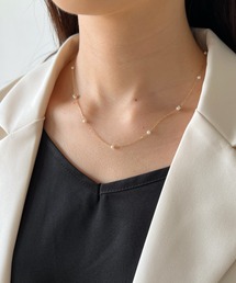 iso | ポイントパールシンプルネックレス(ネックレス)