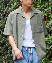FUMMER TRO OPEN COLLAR シャツ