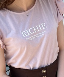 TORTE | ラメ刺繍ロゴTシャツ(Tシャツ/カットソー)