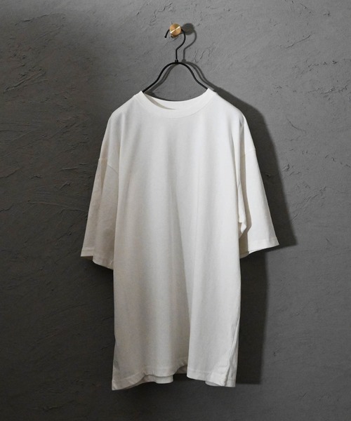 Ritzy(リッツィー)の「天竺×裏毛アンサンブル Tシャツベスト レディース メンズ(Tシャツ/カットソー・メンズ・ブラック/サックスブルー/グリーン/グレイッシュベージュ・MEDIUM/LARGE/X-LARGE)」の12枚目の写真