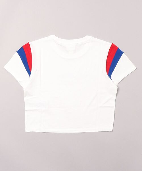 Guess（ゲス）の「GUESS Originals Baby Tee（Tシャツ/カットソー・レディース・ブルー/ホワイト・MEDIUM/SMALL/X-SMALL）」の7枚目の写真