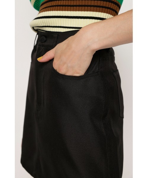 SLY（スライ）の「STA-PRE MINI SK-E スタプレ ミニスカート（スカート・レディース・ブラック・1/2/0）」の8枚目の写真