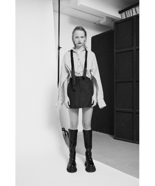 SLY（スライ）の「STA-PRE MINI SK-E スタプレ ミニスカート（スカート・レディース・ブラック・1/2/0）」の11枚目の写真