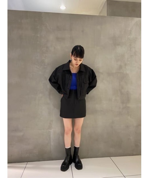 SLY（スライ）の「STA-PRE MINI SK-E スタプレ ミニスカート（スカート・レディース・ブラック・1/2/0）」の15枚目の写真