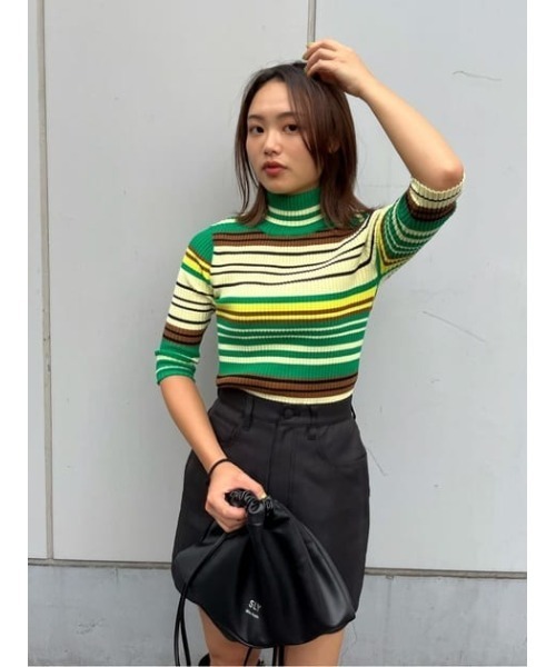 SLY（スライ）の「STA-PRE MINI SK-E スタプレ ミニスカート（スカート・レディース・ブラック・1/2/0）」の22枚目の写真