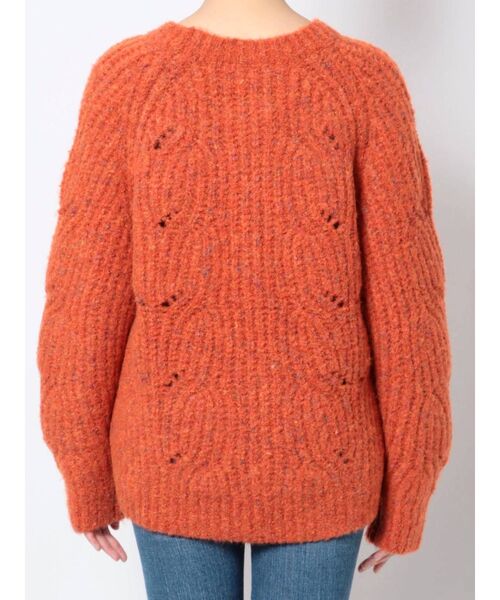 Ungrid（アングリッド）の「カラーネップルーズニット（ニット/セーター・レディース・ブルー/オレンジ/オフホワイト・FREE）」の22枚目の写真