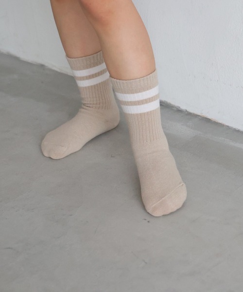 PUPPAPUPO（プッパプーポ）の「ライン クルー ソックス 5足組（ソックス/靴下・キッズ・その他・M/S/L/XS）」の10枚目の写真