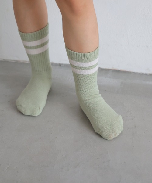 PUPPAPUPO（プッパプーポ）の「ライン クルー ソックス 5足組（ソックス/靴下・キッズ・その他・M/S/L/XS）」の11枚目の写真