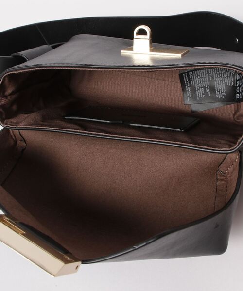 ALLSAINTS（オールセインツ）の「FRANKIE 3-IN-1 LEATHER CROSSBODY BAG | FRANKIE 3-IN-1 レザー クロスボディ バッグ（ショルダーバッグ・レディース・ブラック・ONE SIZE）」の3枚目の写真