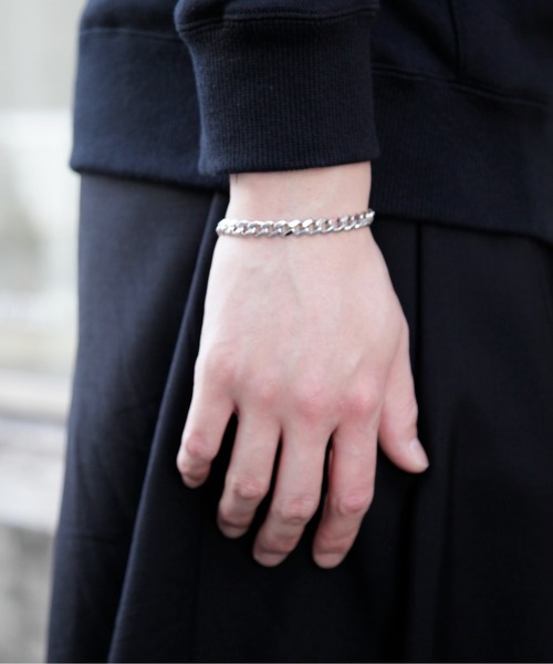 603（ロクマルサン）の「603 FLAT LINK BR（ブレスレット・メンズ・シルバー・FREE）」の2枚目の写真