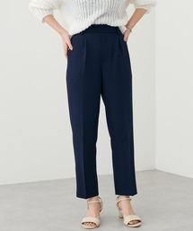 natural couture | 大人気リバイバル/2022AWアイテム/ウォッシャブル美シルエットテーパード Sサイズ(スラックス)