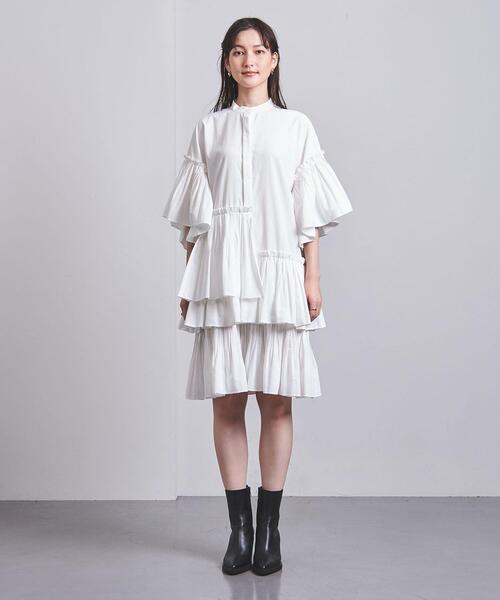 美品✨️ユナイテッドアローズ 近年 イレギュラーフリル ブラウス