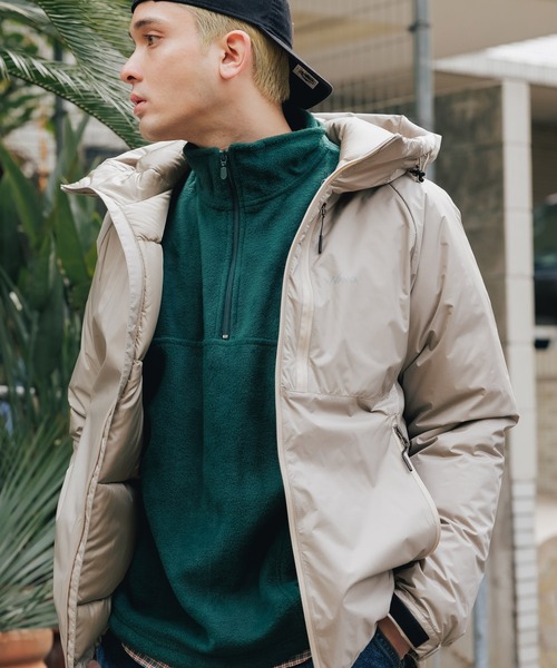 NANGA AURORA ダウンジャケット ベージュ フード付き ナンガ(NANGA) ダウンジャケット オーロラダウンジャケット AURORA