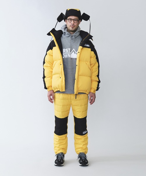 FIRST DOWN(ファーストダウン)の「First Down/ファーストダウン DOWN PANTS MICROFT ロゴ ダウンパンツ(その他パンツ・メンズ・イエロー/ブラック/グリーン・L/XL/M)」の7枚目の写真