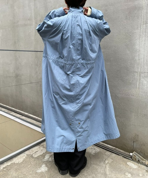 CIAOPANIC（チャオパニック）の「【CPC SCAMP】ギャザーボリュームフィールドコート（ステンカラーコート・レディース・チャコールグレー/ブルー/ピンク・FREE）」の19枚目の写真