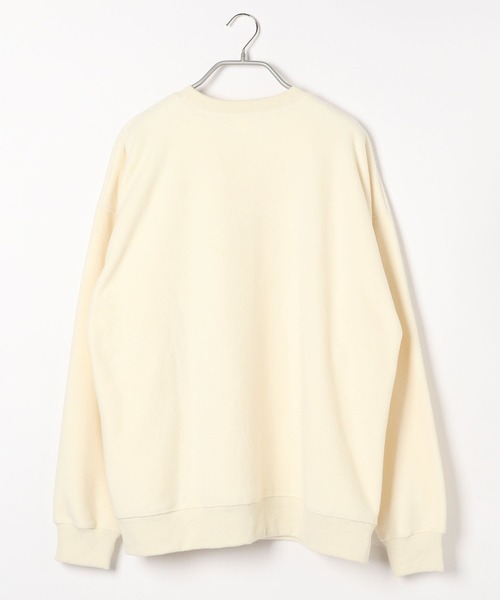 PBLIM（ページボーイリム）の「PAGEBOYLIM/ディスカスコラボスウェット（スウェット・レディース・ブルー/クリーム/オレンジ・FREE）」の7枚目の写真