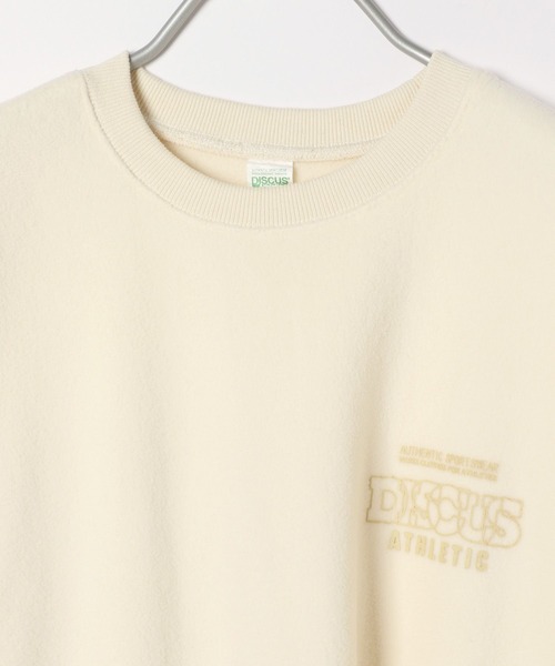 PBLIM（ページボーイリム）の「PAGEBOYLIM/ディスカスコラボスウェット（スウェット・レディース・ブルー/クリーム/オレンジ・FREE）」の8枚目の写真