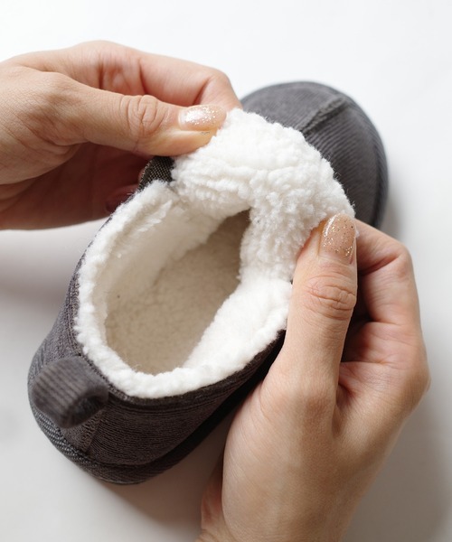 AmiAmi（アミアミ）の「キッズショートボアブーツ（ブーツ・キッズ・ブラック/グレー/キャメル・15cm/16cm/17cm/18cm/19cm/20cm/21cm/22cm）」の17枚目の写真