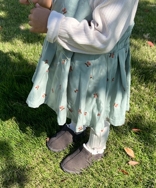 AmiAmi（アミアミ）の「キッズショートボアブーツ（ブーツ・キッズ・ブラック/グレー/キャメル・15cm/16cm/17cm/18cm/19cm/20cm/21cm/22cm）」の21枚目の写真