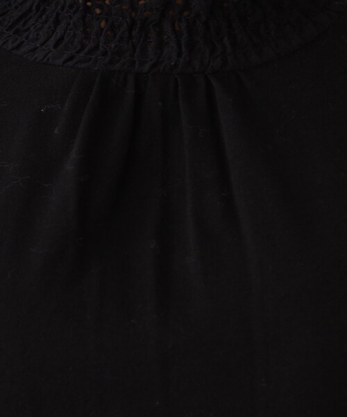 DRESKIP（ドレスキップ）の「◆【吸湿発熱】シャ－リング衿レースプルオーバー（Tシャツ/カットソー・レディース・ナチュラル/ブラック/オフホワイト・03/02/04）」の16枚目の写真