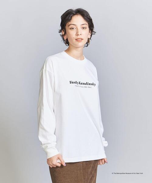 BEAUTY&YOUTH UNITED ARROWS（ビューティーアンドユースユナイテッドアローズ）の「【別注】＜The Metropolitan Museumof Art New York＞KANDINSKY ロングスリーブTシャツ（Tシャツ/カットソー・レディース・ブラック/その他1/その他2・FREE）」の12枚目の写真