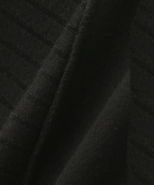 AVIREX(アヴィレックス)の「HAND STITCH KNIT ONEPIECE/ ハンドステッチ ニットワンピース(ワンピース・レディース・グリーン系その他3/ホワイト系2/ブラック・F)」の6枚目の写真
