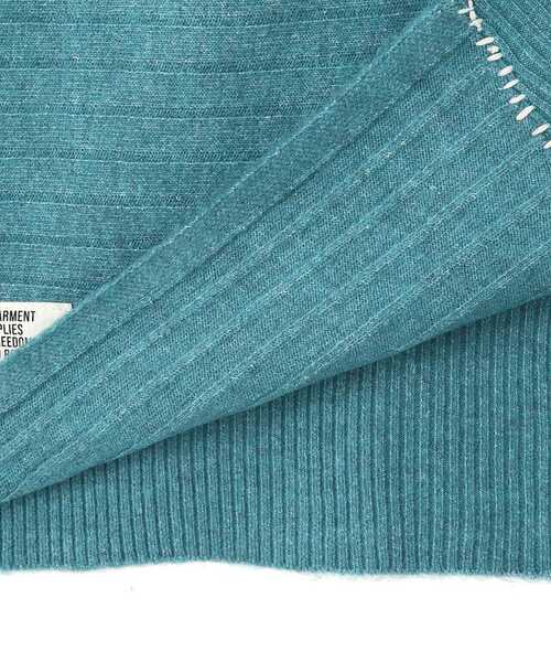 AVIREX(アヴィレックス)の「HAND STITCH KNIT ONEPIECE/ ハンドステッチ ニットワンピース(ワンピース・レディース・グリーン系その他3/ホワイト系2/ブラック・F)」の17枚目の写真