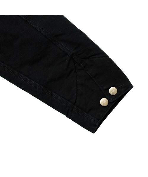 Carhartt WIP（カーハートダブリューアイピー）の「CARHARTT WIP OG CHORE COAT（カバーオール・メンズ・ブラウン系/ブラック系・S/M）」の8枚目の写真