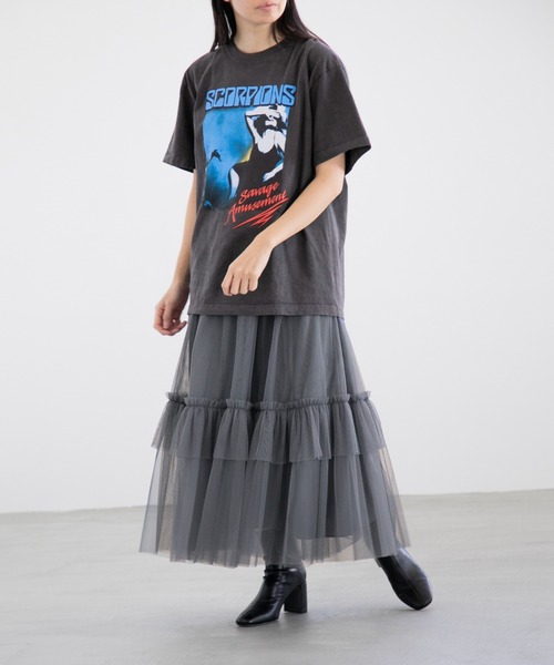 yuw（ユウ）の「２ＷＡＹチュールスカート　185183（スカート・レディース・ブラック/チャコールグレー・FREE）」の18枚目の写真