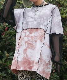 Candy Stripper | LAZY TIE DYE トップス(Tシャツ/カットソー)
