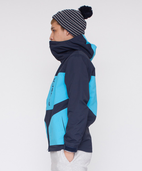 XLARGE(エクストララージ)の「BORDER POM BEANIE(ニットキャップ/ビーニー・メンズ・ブラック/ネイビー・ONE SIZE)」の4枚目の写真