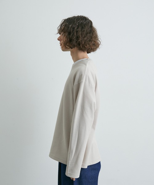 JUNRED（ジュンレッド）の「ニットライクアンサンブルプルオーバー（アンサンブル・メンズ・ブルー/ベージュ/ミント・M/L/LL）」の13枚目の写真