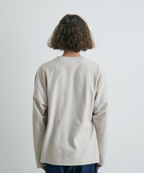 JUNRED（ジュンレッド）の「ニットライクアンサンブルプルオーバー（アンサンブル・メンズ・ブルー/ベージュ/ミント・M/L/LL）」の14枚目の写真