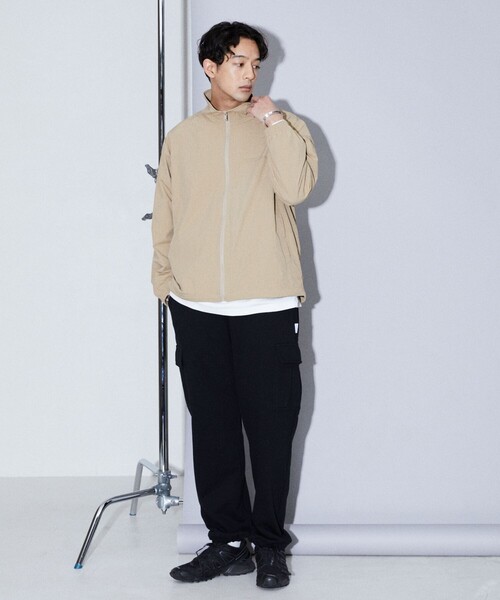 Firsthand（ファーストハンド）の「Firsthand/ファーストハンド SWEAT CARGO PANTS / コットンUSA スウェットカーゴパンツ（カーゴパンツ・メンズ・グレー/ブラック・M/L）」の5枚目の写真