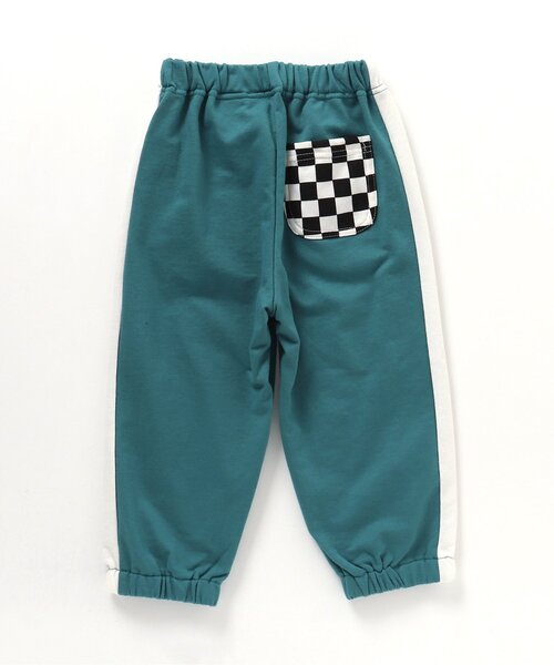 BREEZE(ブリーズ)の「チェッカーサイドラインパンツ(その他パンツ・キッズ・チェック/グレー/エメラルド・140/110/80/100/120/130/90)」の16枚目の写真
