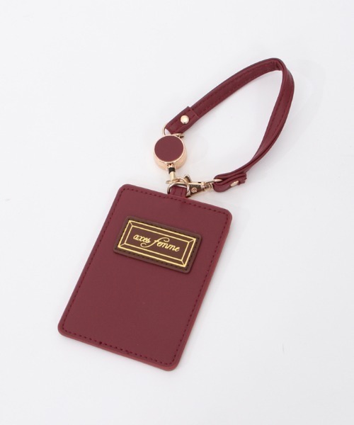 axes femme（アクシーズファム）の「チョコモチーフパスケース（パスケース・レディース・ワイン/ブルー/ブラウン・FREE）」の3枚目の写真