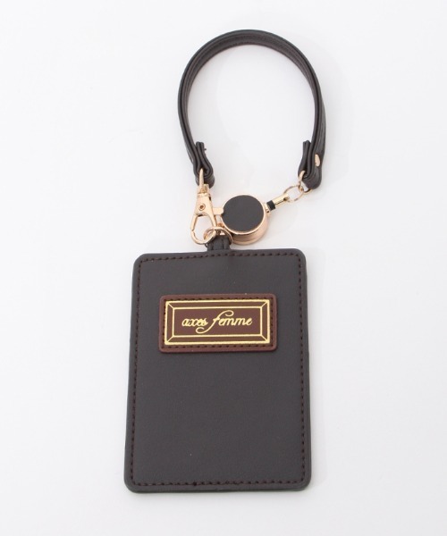 axes femme（アクシーズファム）の「チョコモチーフパスケース（パスケース・レディース・ワイン/ブルー/ブラウン・FREE）」の16枚目の写真