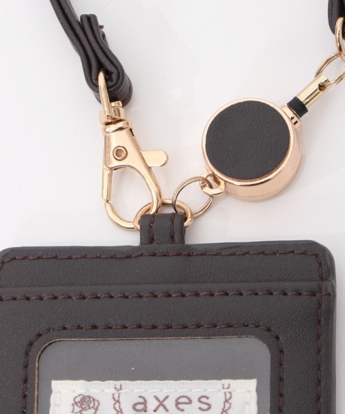 axes femme（アクシーズファム）の「チョコモチーフパスケース（パスケース・レディース・ワイン/ブルー/ブラウン・FREE）」の22枚目の写真