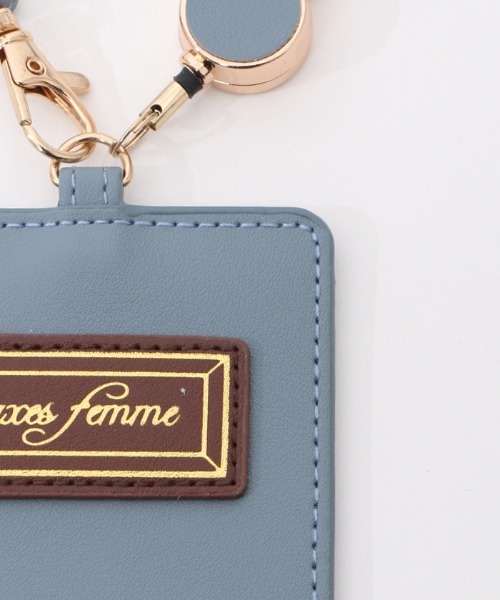 axes femme（アクシーズファム）の「チョコモチーフパスケース（パスケース・レディース・ワイン/ブルー/ブラウン・FREE）」の15枚目の写真